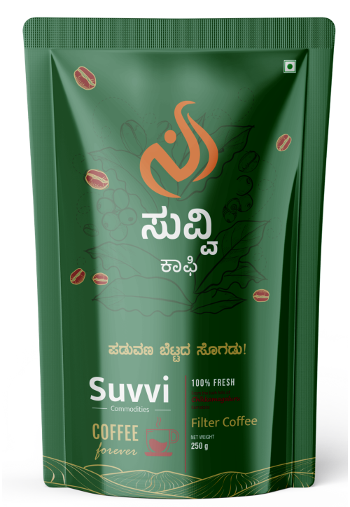 Filter coffee(coffee:70% chicory:20%)