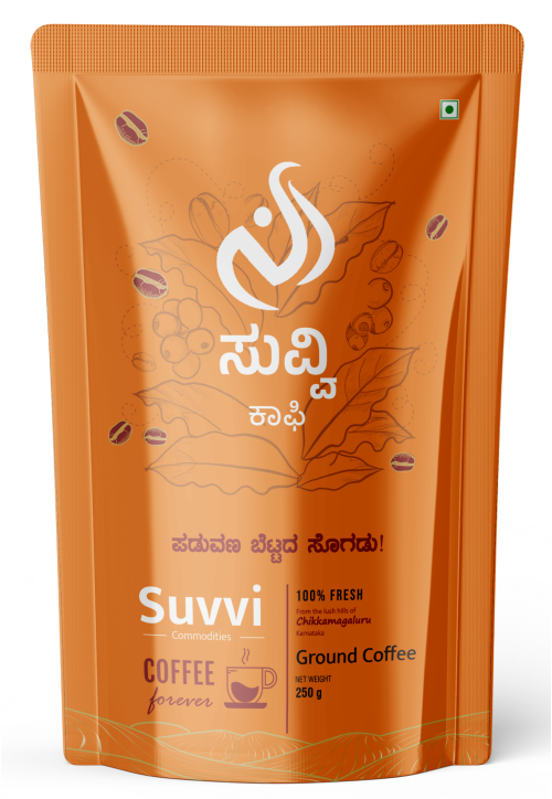 Ground coffee(coffee:70% chicory:20%)